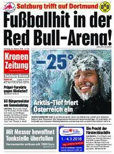 Kronen Zeitung Salzburg - 24. Februar 2018