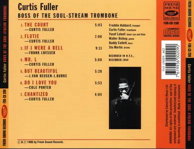 Curtis Fuller - Boss of the Soul-Stream Trombone (1960) [Remastered 1996]