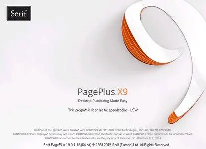 Serif PagePlus X9 19.0.2.21 Portable