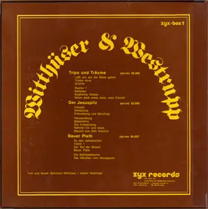 Witthüser & Westrupp - Box Set (ZYX Music zyx box 1) (GER 1980, 3LP) (Vinyl 24-96 & 16-44.1)