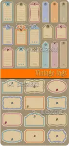 Vintage tags