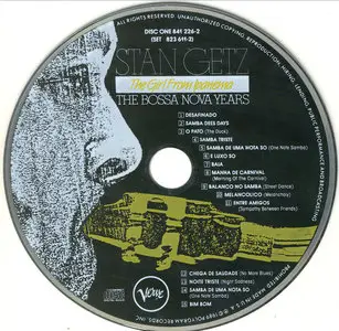 Stan Getz - The Girl From Ipanema: The Bossa Nova Years (1989) 4 CD Box Set