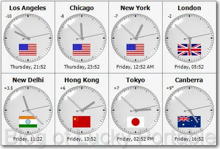 Johannes Wallroth Sharp World Clock 4.84