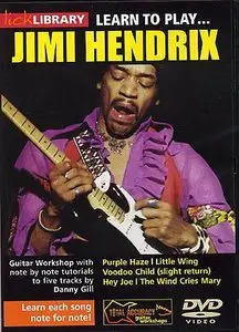 Lick Library - Learn to Play Jimi Hendrix - DVD/DVDRip [Repost]