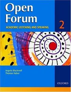 Open Forum 2 Student Book: Academic Listening and Speaking (with 2 CD + answer key)