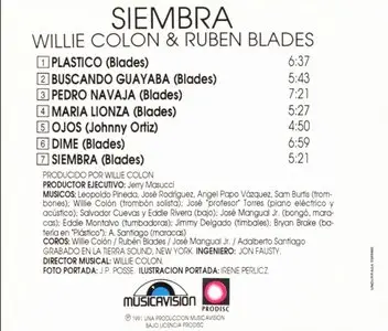 Willie Colon & Ruben Blades - Siembra (1978)