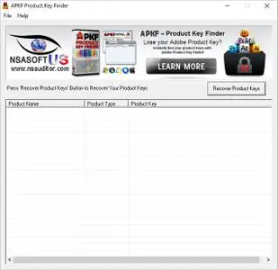 APKF Adobe Product Key Finder 2.5.7.0 + Portable