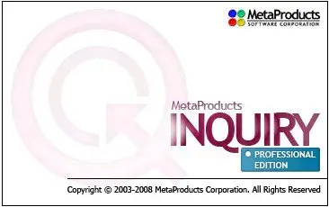 MetaProducts Inquiry Professional Edition 1.9.534