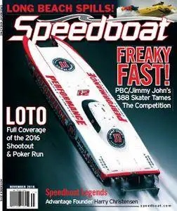 Speedboat Magazine - November 2016