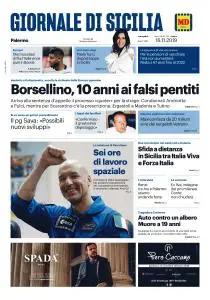 Giornale di Sicilia - 16 Novembre 2019