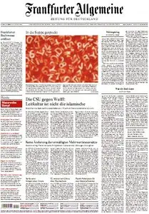Frankfurter Allgemeine Zeitung mit RMZ vom 6. Oktober 2010