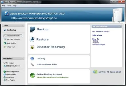 Genie Backup Manager Professional 8.0.365.535 (x86/x64)