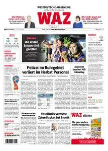 WAZ Westdeutsche Allgemeine Zeitung Duisburg-West - 09. Juli 2018