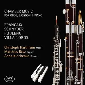 Christoph Hartmann, Matthias Racz, Anna Kirichenko - Françaix, Schnyder & Others: Chamber Music (2022)