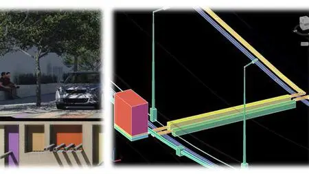 Electrical Infrastructure 3D Modeling With Civil 3D/ Navis