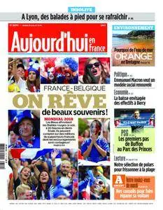 Aujourd'hui en France – 10 juillet 2018