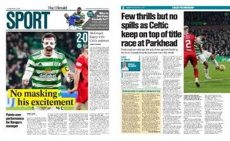 The Herald Sport (Scotland) – March 03, 2022