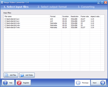 Skaya Video Converter ver. 1.4