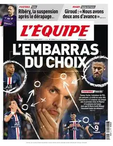 L’equipe du Mardi 29 Octobre 2019