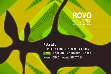 Rovo - Live at Unit 2011.12.14 (2012)