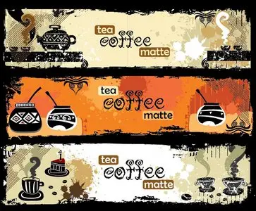 Banner tea coffee matte