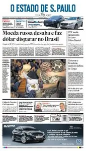 O Estado de São Paulo - 17/12/2014 - Quarta 