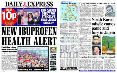 Daily Express – August 29, 2017