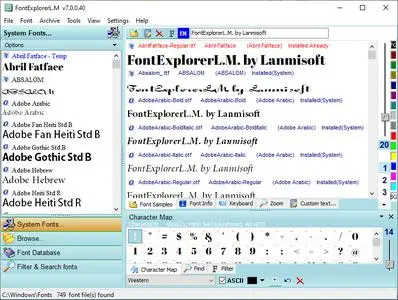 Lanmisoft FontExplorerL.M 7.0.0.53 Multilingual