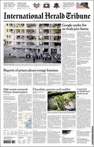 International Herald Tribune - Thursday, July 30, 2009.