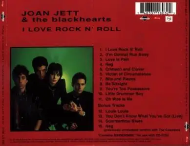 Joan Jett And The Blackhearts - I Love Rock N' Roll (1981) [Remastered]