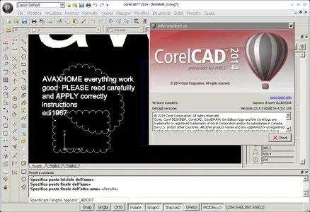 CorelCAD 2014.5 Build 14.4.51