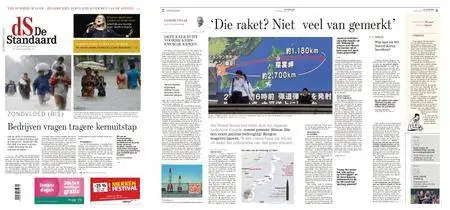 De Standaard – 30 augustus 2017