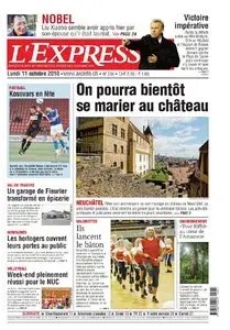 L' EXPRESS 11 OCTOBRE 2010