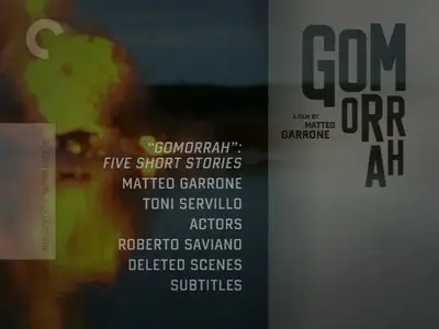 GOMORRAH (2008) - (The Criterion Collection - #493) [2 DVD9] [2009]