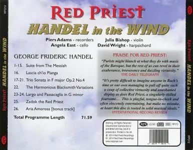Red Priest - Handel in the Wind: The Messiah and Other Masterworks (2014)