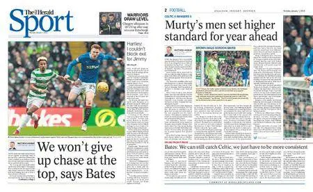 The Herald Sport (Scotland) – January 01, 2018
