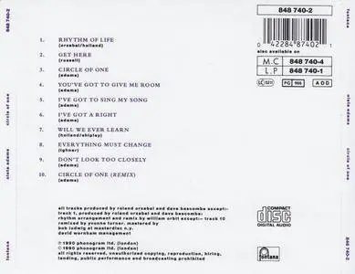 Oleta Adams - Circle Of One (1990) {Phonogram}