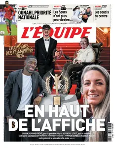 L’equipe du Vendredi 26 Décembre 2025