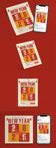 Lunar New Year Event Flyer Template