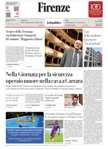la Repubblica Firenze - 29 Aprile 2025
