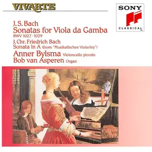 Anner Bylsma, Bob Van Asperen - Bach: Sonatas for Viola da Gamba (1990) [Japan 2019] SACD ISO + DSD64 + Hi-Res FLAC