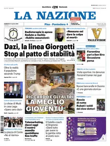 La Nazione Pisa Pontedera - 6 Aprile 2025
