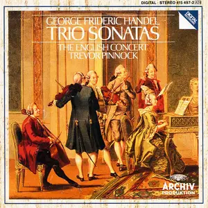 Trevor Pinnock, The English Concert - George Frideric Handel: Trio Sonatas (1985)