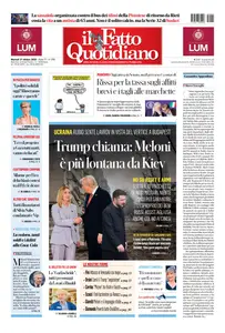 Il Fatto Quotidiano - 21 Ottobre 2025