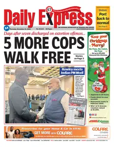 Trinidad & Tobago Daily Express - 21 November 2024