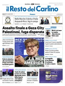 Il Resto del Carlino Pesaro - 17 Settembre 2025