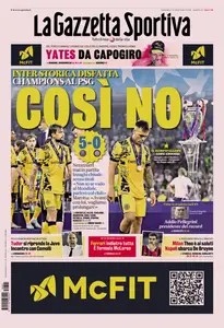 La Gazzetta dello Sport - 1 Giugno 2025