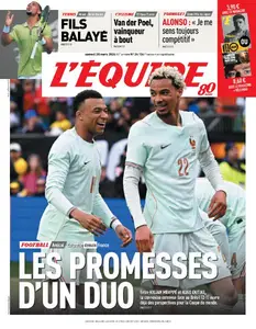 L’equipe du Samedi 28 Mars 2026
