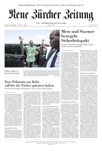 Neue Zurcher Zeitung International - 18 Juli 2025