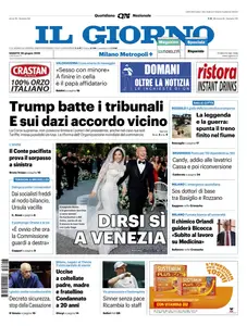 Il Giorno Milano Metropoli - 28 Giugno 2025